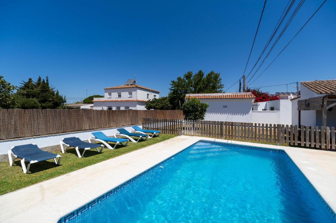 Casa Carlos Con Piscina Privada En Conil Conil De La Frontera Zewnętrze zdjęcie